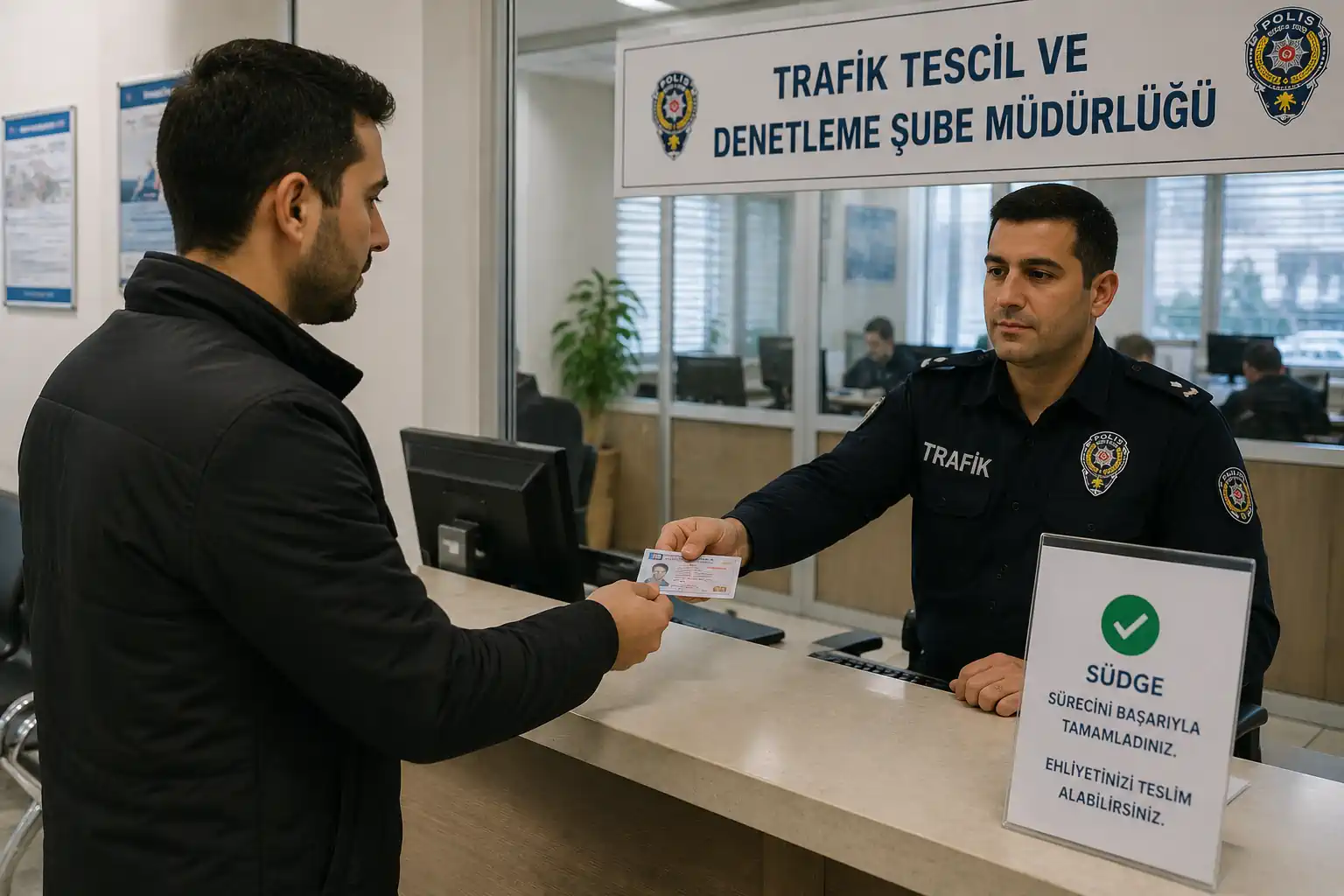 SÜDGE Sonrası Ehliyet Teslimi